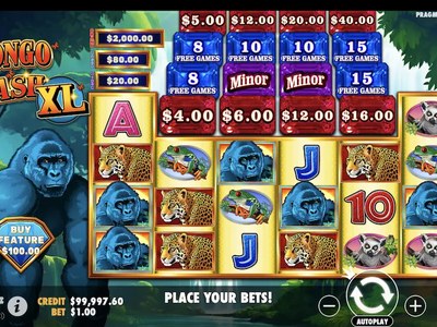 Видеослот Congo Cash Xl студии Pragmatic Play